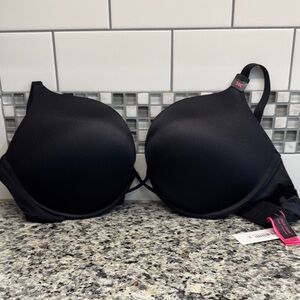 La SENZA PUSH-UP Black BRA with UNDERWIRE